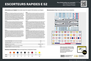 Heller 81094 Escorteurs Rapides E 52 1/400 – zdjęcie 3