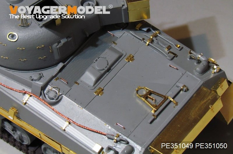 Voyager Model PE351049B WWII UK Sherman VC Firefly (B Ver.included Gun Barrel) For R.F.M 5038 1/35 – Bild 12