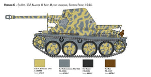Italeri 6566 Marder III Ausf. H Sd. Kfz.138 1/35 – immagine 8