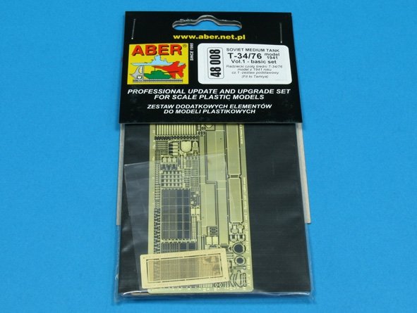 Aber 48008 Russian medium tank T-34/76 1941 model - vol.1 - basic set 1/48 – image 3