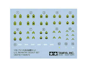 Tamiya 35379 U.S. Infantry Scout Set 1/35 – imagen 7