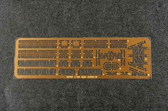 Trumpeter 06710 German Navy Aircraft Carrier DKM Peter Strasser 1/700 – Bild 4