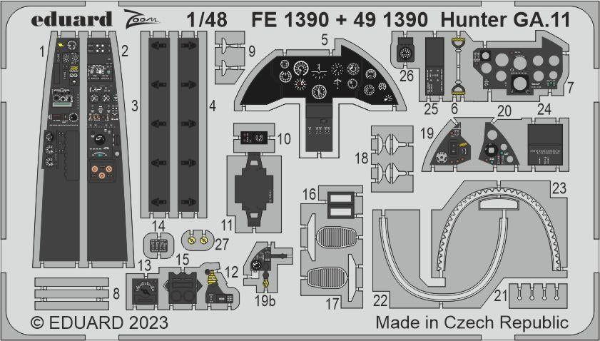 Eduard BIG49393 Hunter GA.11 AIRFIX 1/48 – image 4