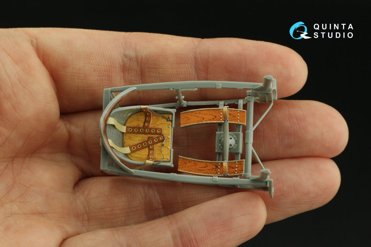 Quinta Studio QD32196 Nieuport XXIII Intérieur coloré imprimé en 3D sur papier décalque (CSM) 1/32 – image 9