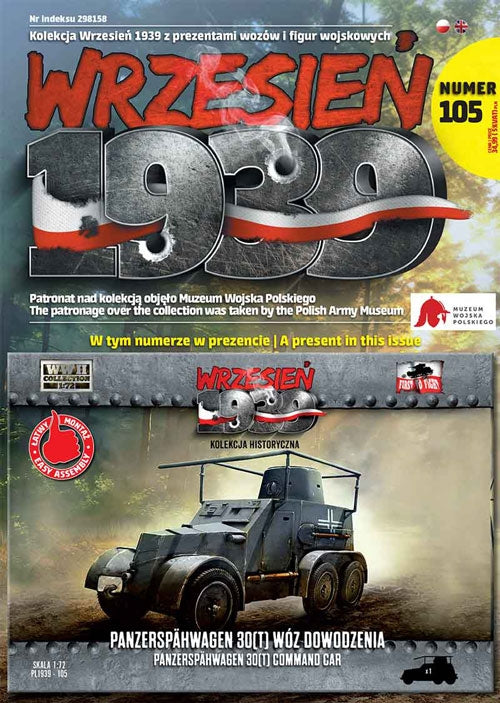 First To Fight PL105 First To Fight PL105 - Panzerspahwagen 30(t) Wóz Dowodzenia 1/72