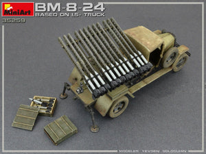 MiniArt 35259 Soviet Rocket Launcher BM-8-24 1/35 – image 8