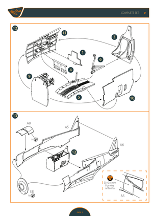 Hélice transparente ! Kit avancé CP4804 H-75N Hawk 1/48 – image 30