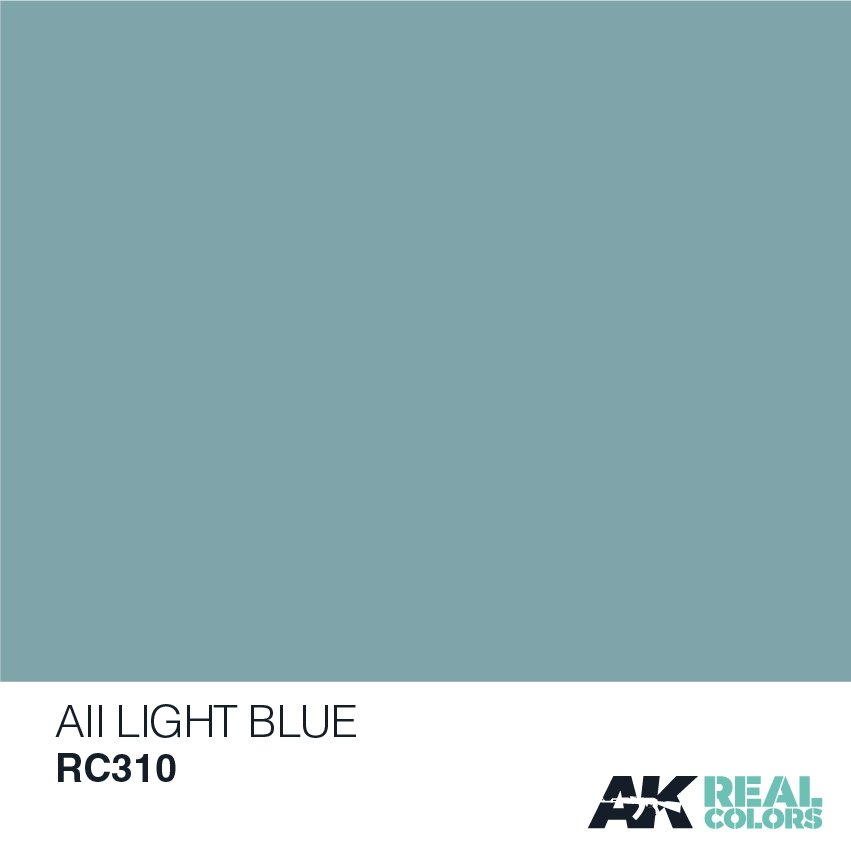 AK Interactive RC310 AII LIGHT BLUE 10ML – immagine 2
