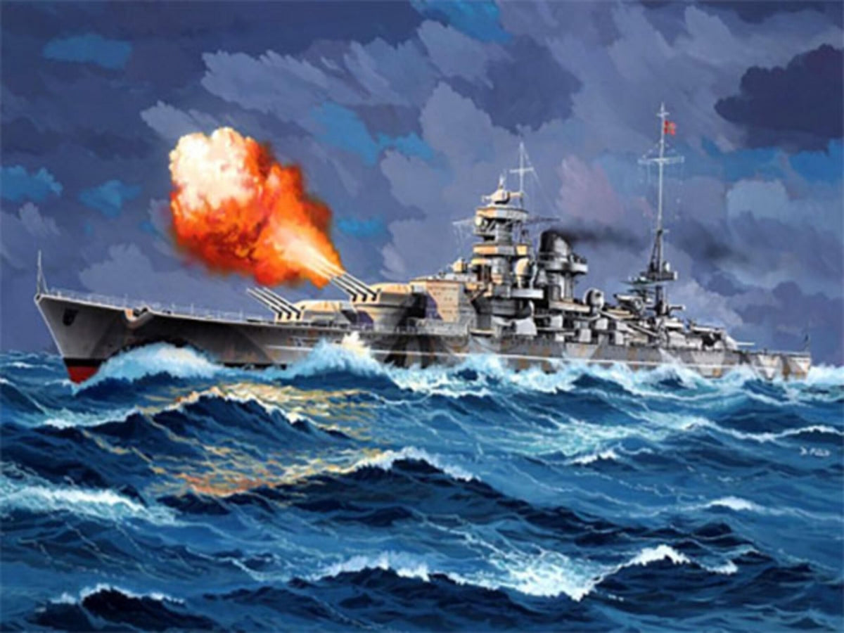 Revell 65181 Cuirassé Gneisenau - Maquette au 1/1200  – image 7