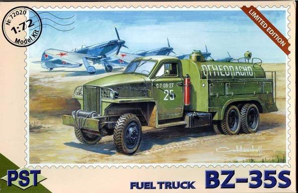 Camion-citerne PST 72020 BZ-35S à l&amp;#39;échelle 1/72