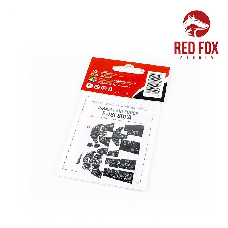 Red Fox Studio QS-32112 F-16I Sufa (pour kit Academy) 1/32 – image 2