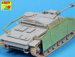 Aber 72A11 Jupes latérales pour Sturmgeschutz III (Early model) 1/72 – image 4
