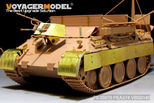 Voyager Model PE35970 WWII German Bergepanther Ausf.A (Late type,Panther G tool holders) Basic For MENG SS-015 1/35 – immagine 16