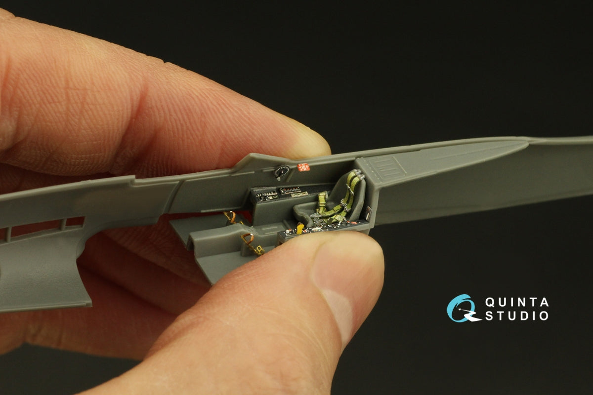 Quinta Studio QD72090 Fw 190D 3D-Printed &amp;amp; coloured Interior on decal paper (IBG models) 1/72 – immagine 10