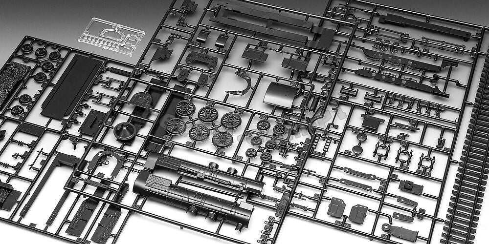 Revell 62168 Schnellzuglokomotive S3/6 BR18-Tender Model Set 1/87 – immagine 7