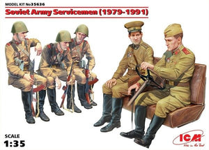 ICM 35636 Soviet Army Servicemen (1979-1991) 1/35