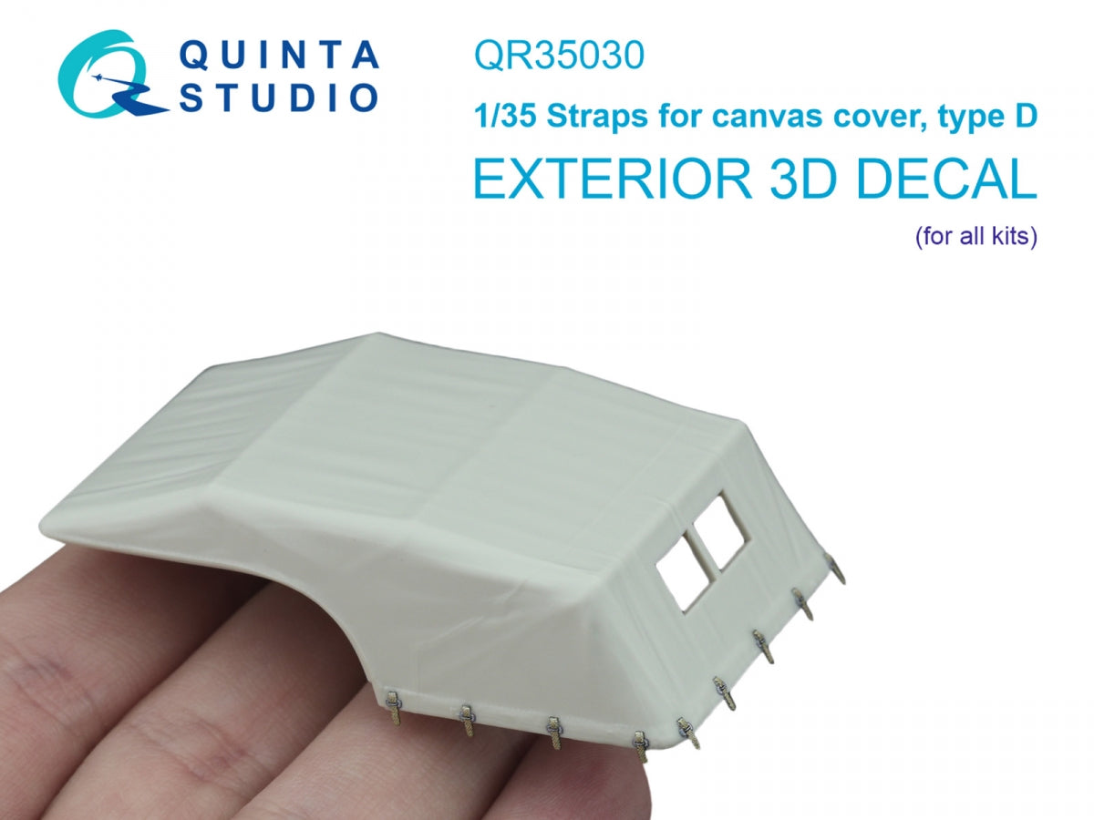 Quinta Studio QR35030 Straps for cancas cover, type D ( all kits ) 1/35