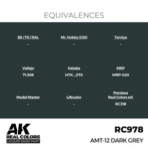 AK Interactive RC978 AMT-12 Dark Gray 17 ml – image 2