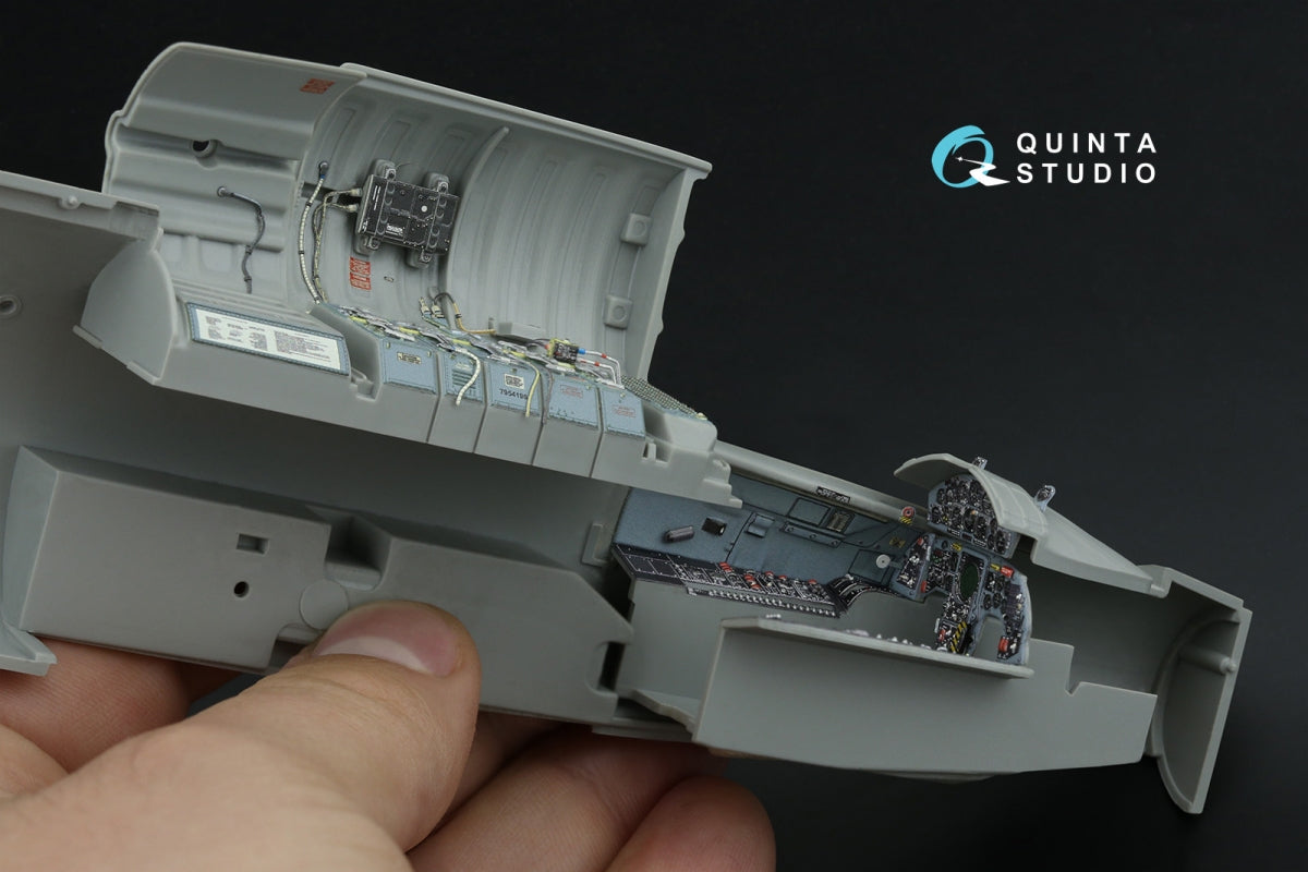 Quinta Studio QD32246 F-104A 3D-Printed &amp;amp; coloured Interior on decal paper (Italeri) 1/32 – Bild 10