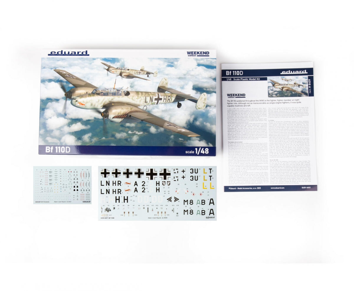 Eduard 8409 Bf 110D 1/48 – immagine 10