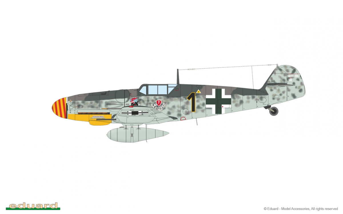 Eduard 84201 Bf 109G-6 Erla 1/48 – immagine 12