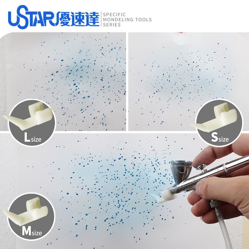 U-Star UA-90921 Splash Effect cover for Airbrush – imagen 2