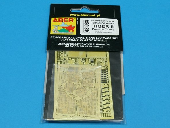 Aber 48034 Pz.Kpfw.VI, Ausf.B TIGER II avec tourelle Porsche Tamiya 1/48 – image 3