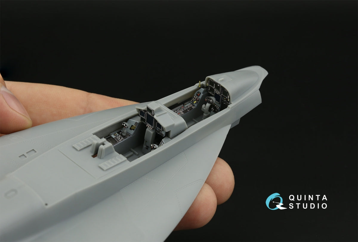 Quinta Studio QDS-48373 F/A-18F late / EA-18G 3D-Printed &amp;amp; coloured Interior on decal paper (Hobby Boss) (small version) 1/48 – Bild 10