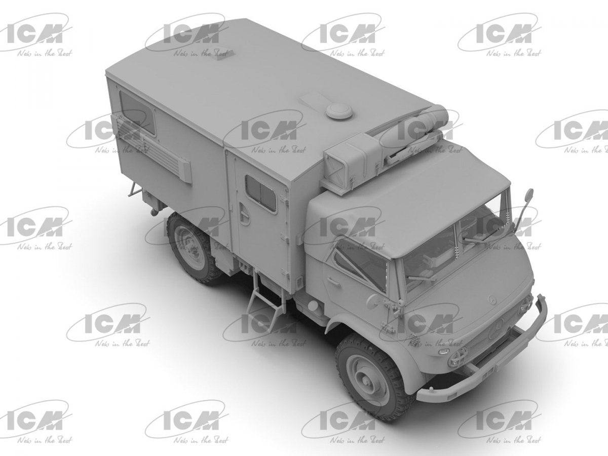 ICM 35136 Unimog 404 S “Koffer” German military truck 1/35 – Bild 4