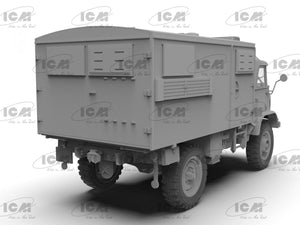 ICM 35136 Unimog 404 S “Koffer” German military truck 1/35 – Bild 3