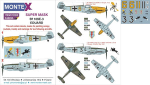 Montex K48265 Bf 109E-3 1/48