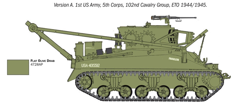 Italeri 6547 M32 Recovery Vehicle 1/35 – Bild 4