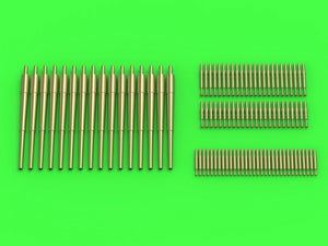 Master SM-350-096 HMS Ark Royal armament barrels - 4.5in (16pcs), 40mm POM-POM (48pcs), Vickers .50cal (32pcs) 1/350 – imagen 2
