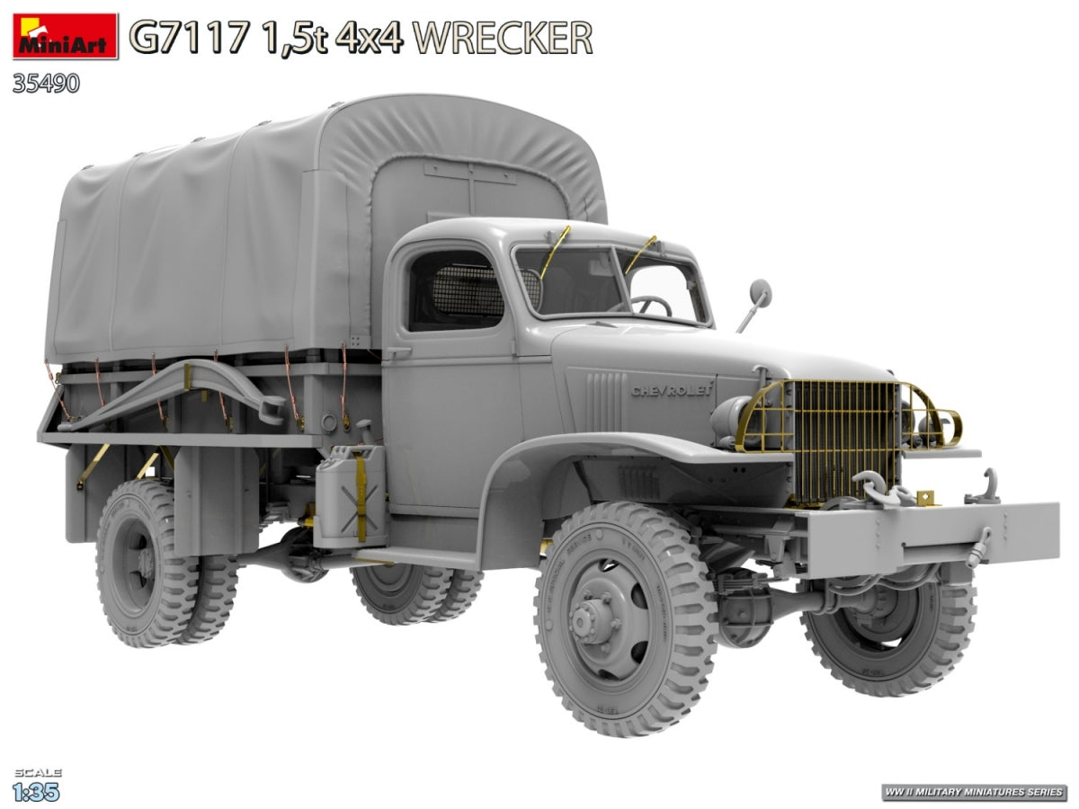 MiniArt 35490 G7117 1,5t 4x4 Wrecker 1/35 – Bild 2