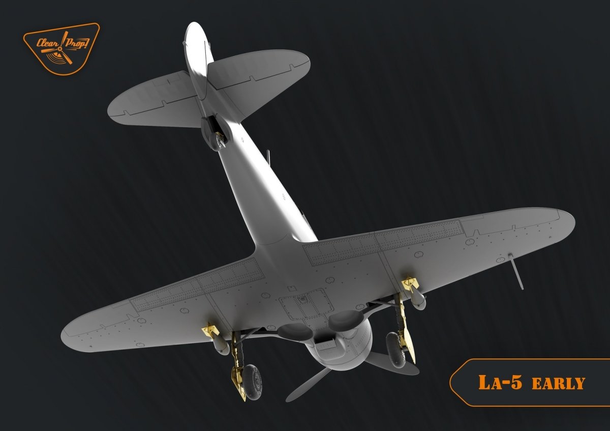 Clear Prop! CP72014 La-5 early version ADVANCED KIT 1/72 – imagen 5