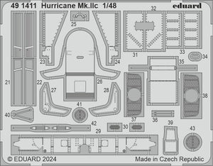 Eduard 491411 Hurricane Mk. IIc HOBBY BOSS 1/48 – immagine 2
