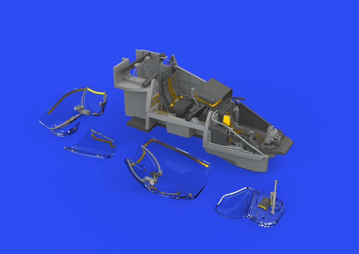 Eduard 648698 A6M2 seat PRINT EDUARD 1/48 – immagine 5
