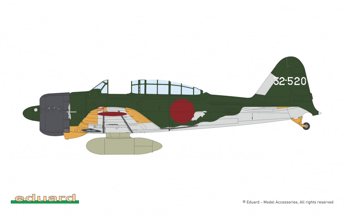 Eduard 82218 A6M2-K Profipack 1/48 – Bild 3