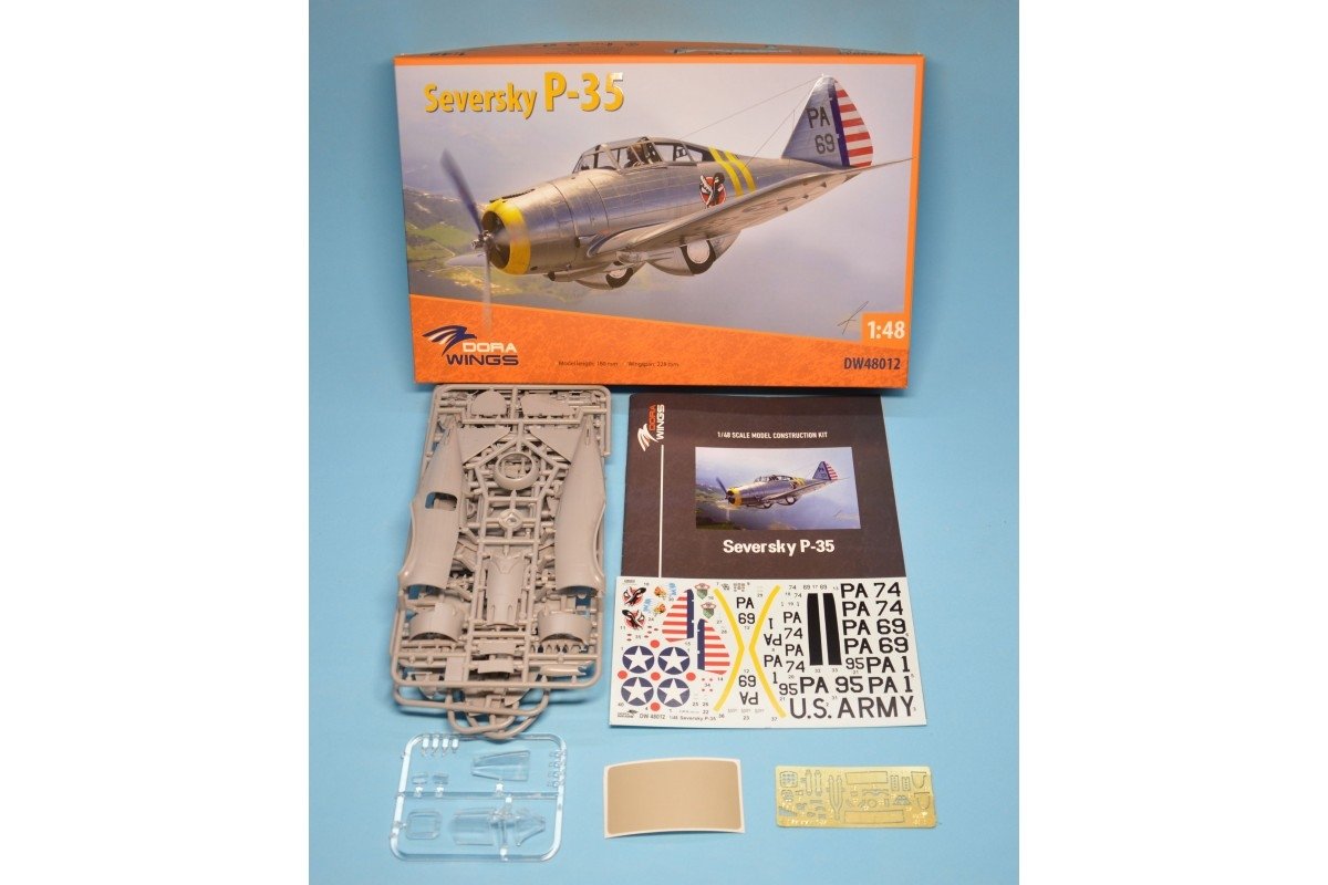 Dora Wings 48012 Seversky P-35 1/48 – image 2