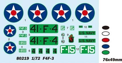Hobby Boss 80219 F4F-3 &amp;quot;Wildcat&amp;quot; 1/72 – Bild 2