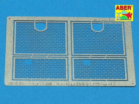Aber 35G15 Grilles pour char allemand Sd.Kpz. 181 Tigre I (1/35)