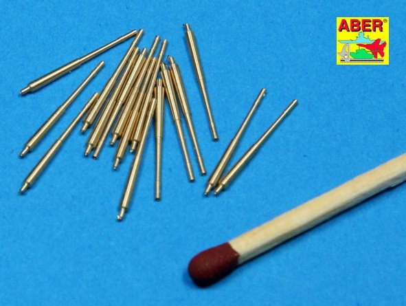 Aber 350L-13 Set of 16 pcs 105 mm SFLAK barrels SKC/33 used in C/31 mount for German war ships 1/350 – Bild 2