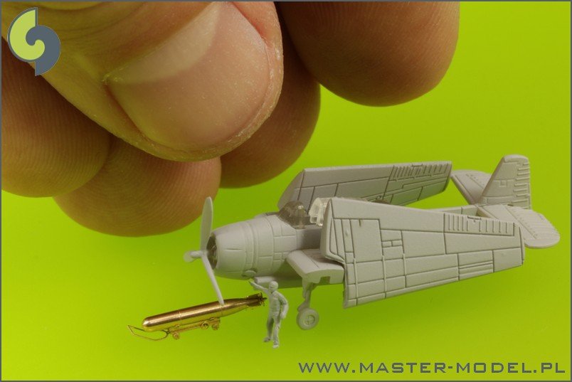 Master SM-350-072 USN Airborne torpedoes Mark 13 (22.4in) with trolleys - early type (10 pcs) – immagine 2