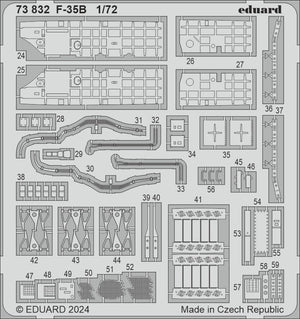 Eduard BIG72184 F-35B detail set Tamiya 1/72 – imagen 5