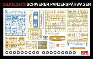 Rye Field Model 5134 Sd.Kfz. 234/3 Schwerer Panzerspahwagen 7.5cm Stummel 1/35 – image 5