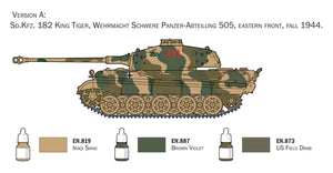 Italeri 72005 Sd. Kfz. 182 King Tiger - Complete Set For Modeling - Starter kit 1/72 – zdjęcie 6