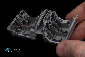 Quinta Studio QD48270 EA-6B Prowler (ICAP II) 3D-Printed &amp;amp; coloured Interior on decal paper (Kinetic) 1/48 – Bild 14