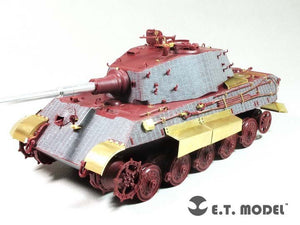 E.T. Model E35-259 WWII German KING TIGER（Henschel Turret）Basic (For MENG Kit) 1/35 – zdjęcie 2