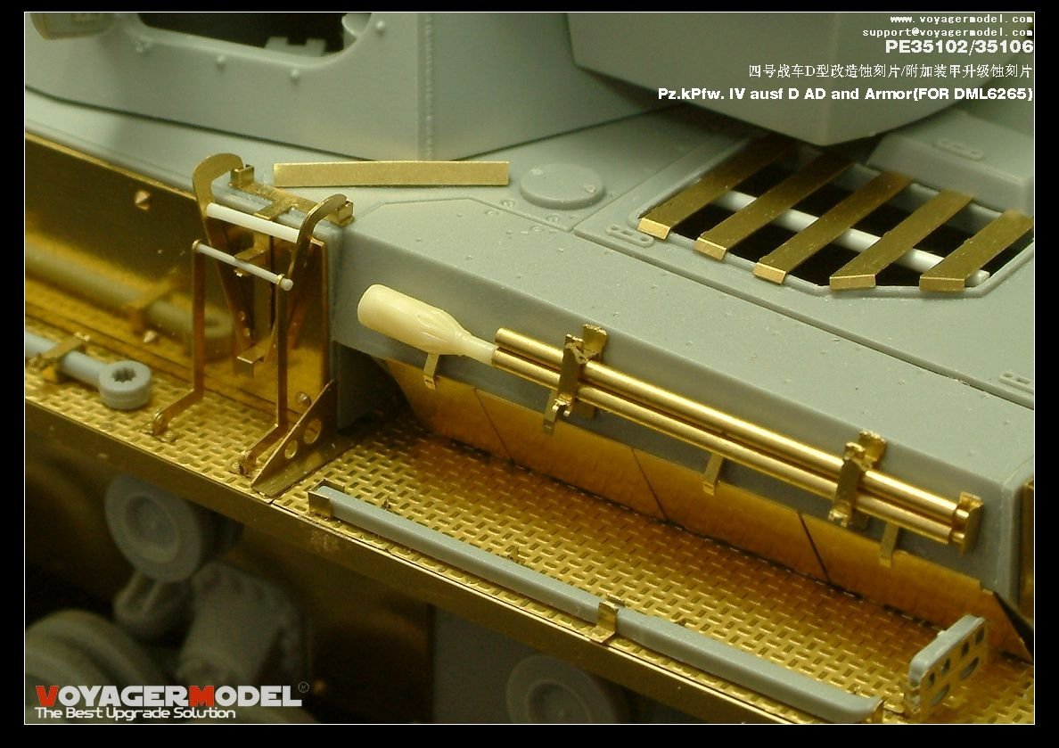 Voyager Model PE35106 Pz.kPfw. IV ausf D AD Armor 1/35 – immagine 9