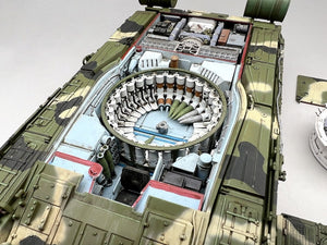 Amusing Hobby 35A060 Russian Main Battle Tank T-80U - Full interior kit 1/35 – zdjęcie 5